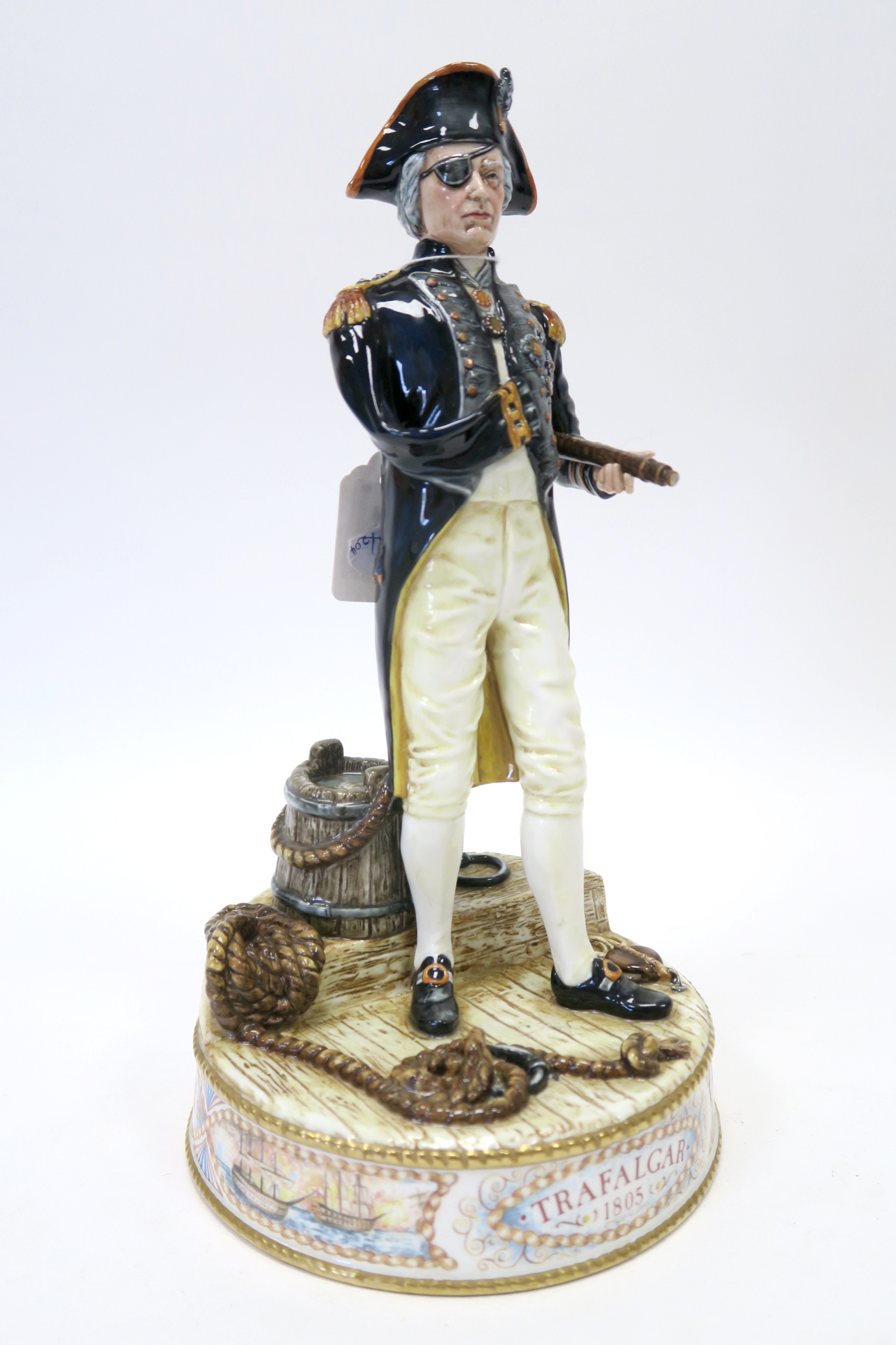 A Royal Doulton Porcelain Prestige Figure of 'Admiral Lord Nelson', HN 3489, modelled by Alan