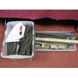 A Quantity of "OO" Scale Lineside Buildings and Accessories, by Triang, Hornby, Superquick Model