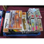 Twelve Boxed Matchbox Plastic Model Military Aircraft and Vehicle Kits, predominately 1/72nd scale