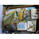 A Quantity of Airfix H0/00 Scale Plastic Military Figures, Vehicles, Assault set including #51652-