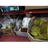 Taiwan Dinner Service, mixing bowl, toilet jug, kitchenware, etc:- Three Boxes