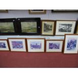 Five Terry Gorman Sheffield Scene Prints, each signed to mount.