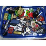 Novelty Lighters, in the form of guitar, phone, spark plug etc:- One Tray