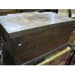 A XIX Century Elm Blanket Chest.