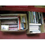 Railway - Quantity of 33 and 45 R.P.M Records, books, prints:- Two Boxes