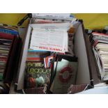 League Reviews, Fanzines, Single Sheets, local to Sheffield programmes etc:- One Box.