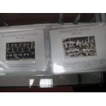 League And F.A Cup Winners Team Prints and Reprints (6), Blackburn 1883-4, Arsenal 1997-8, many with