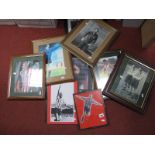 Sheffield United Player Prints, including Fjortoft (signed), Currie, Hockey, Wharton(9).