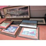 Sheffield United - Seven Various Prints of Bramall Lane, including B. Wilkinson, T Gorman, Andy