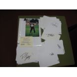 Autographs - All Unverified, Tiger Woods with memorabilia mania certificate of authenticity, Conteh,