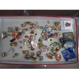 Foreign Football Club Badges, mainly enamelled examples, approx 75.