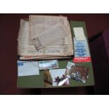 Sheffield Wednesday Autographs 1966 F A Cup Final and 1935 Survivors, purportedly collected on