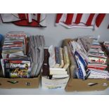Sheffield United Football Programmes, 2000's home and away's, friendly's, fanzines, books some of