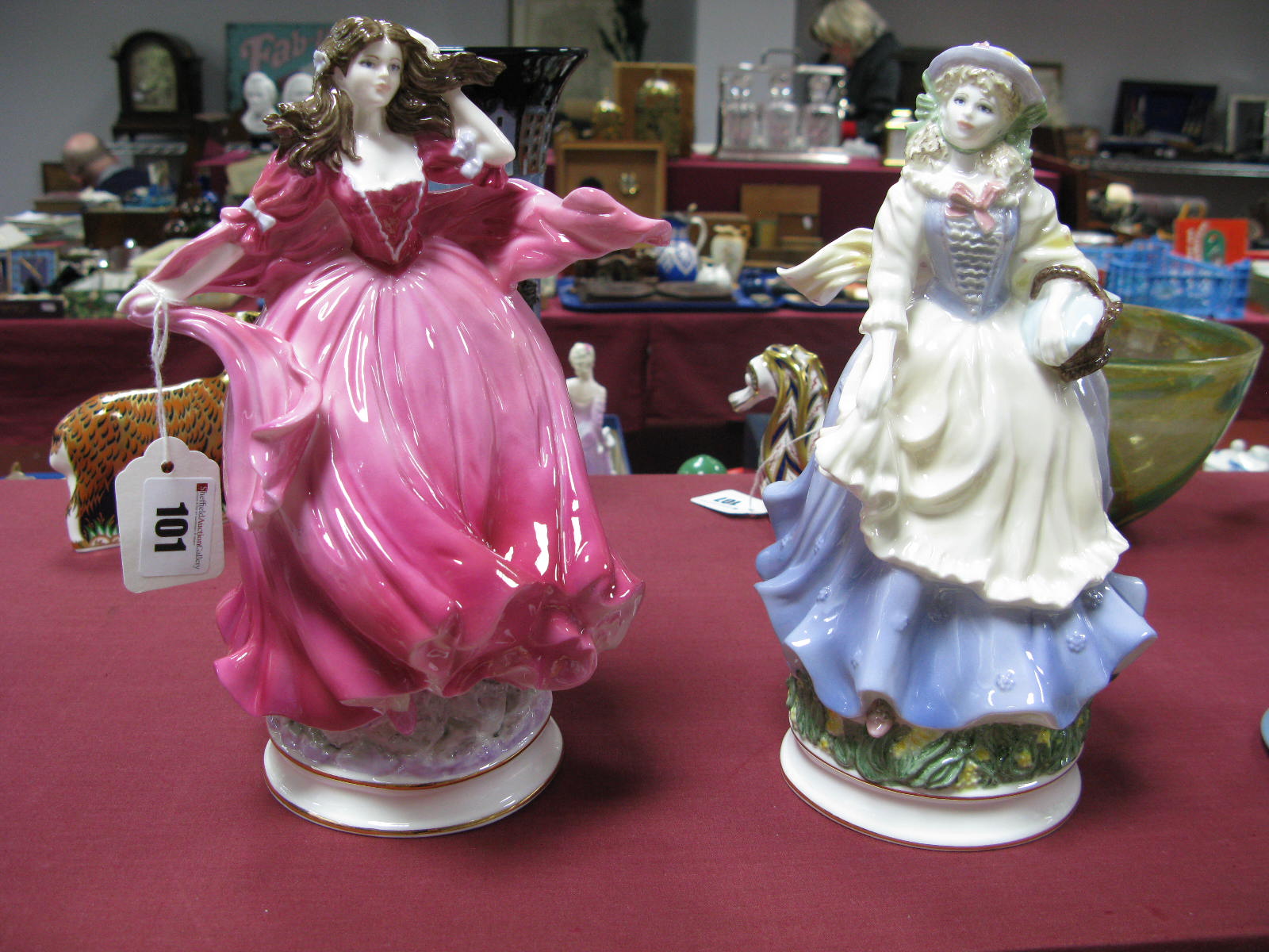 Two Coalport Epic Story Collection Figurines - Cathy 15/250 and Tess 5/250, both boxed. (2)