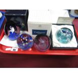 Caithness Paperweights: Jack in the Box, limited edition No. 752; Chorale No. 338/1000, both boxed