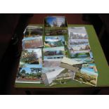 A Collection of Assorted Vintage and Later Colour Postcards.