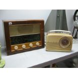 Bush Walnut Cased Radio Type AC34, and Bush Receiver Type VTR 103.