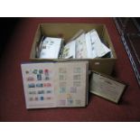 Stamps, on album leaves, on cards and in packets, mainly Commonwealth, all reigns; First Day