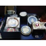 Royal Worcester and Wedgwood Boxed Ceramics:- One Tray