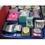 William Edwards and Royal Collection Enamel Trinket Boxes, Mugs, Buckingham Palace trinket box,