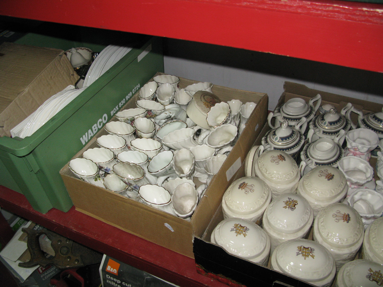 A Large Quantity of Mason's Pope Paul Commemorative Wares, Mason's 'Zebak' lidded suqar pots,
