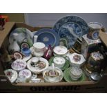 Wedgwood, Paragon, Royal Albert and Other Decorative China Wares:- One Box