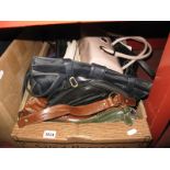 Ladies Modern Leather and Other Handbags:- Two Boxes
