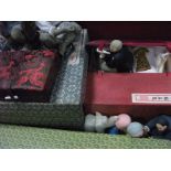 A Quantity of Chinese Ceramics, many items boxed:- One Tray