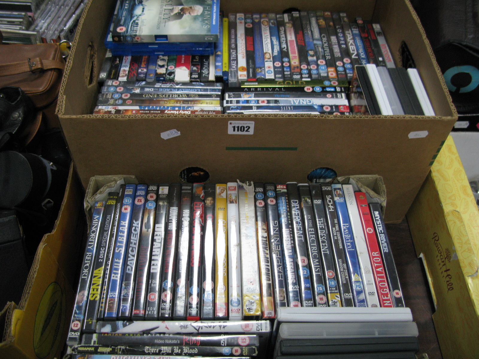 A Quantity of DVD's:- Two Boxes