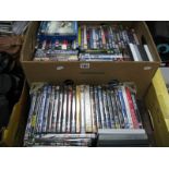 A Quantity of DVD's:- Two Boxes