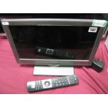 Linsar Television, model 16 LED905T plus remote.