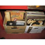 A Quantity of LP's, (Elvis, Billy Fury, Diana Ross, Buddy Holly, etc), cassettes (Beatles noted), 45