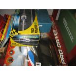 Nicol Toys Hammer Ball Set, Scalextric track extension and Pro Driver. (3)