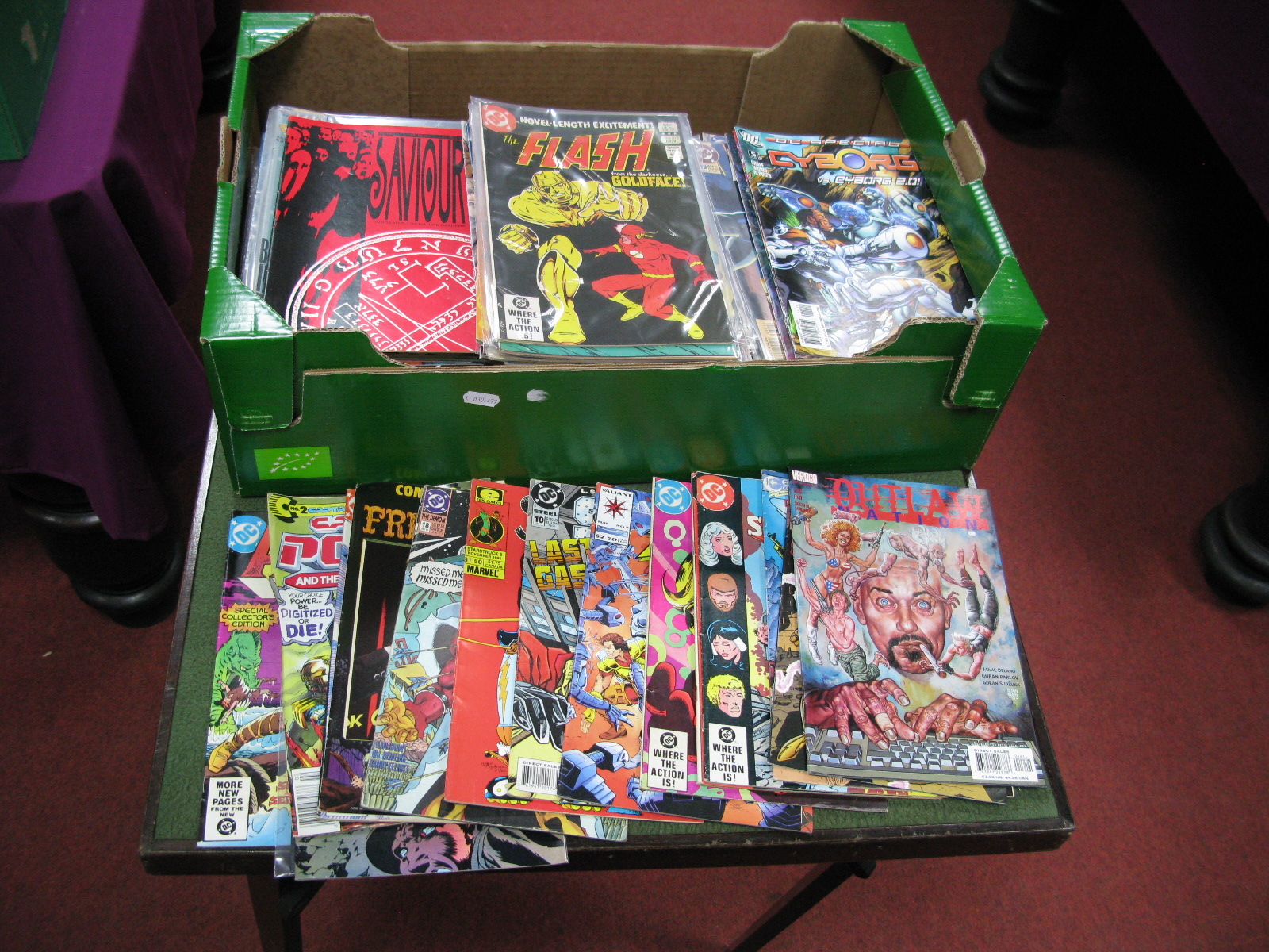 A Collection of Approximately Two Hundred Comics, by DC, Dark Horse, Defiant, Marvel, Image and