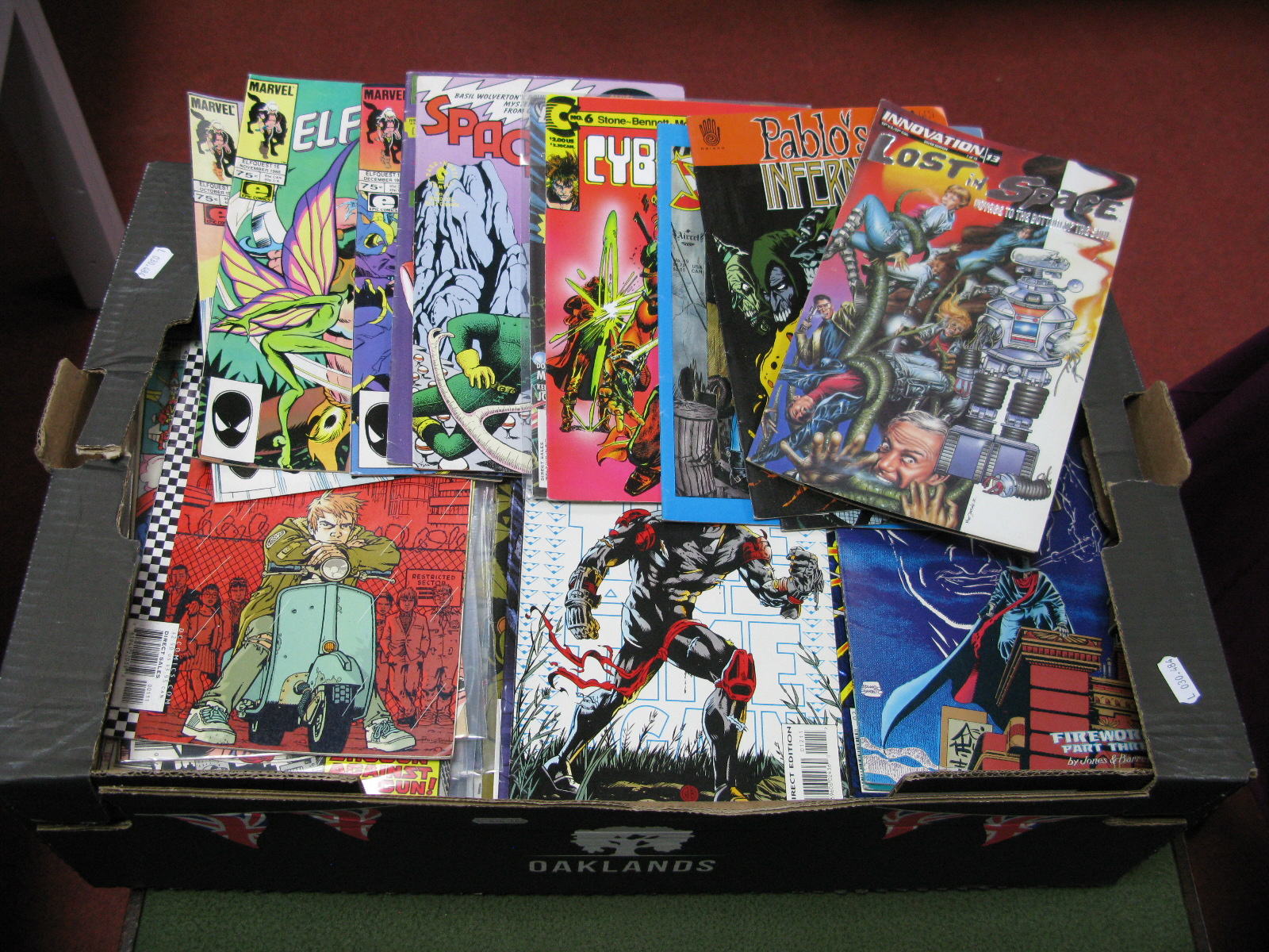 A Collection of Approximately Two Hundred Comics, by Wildstorm, DC, Marvel, Image, First Comics