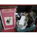 Photo Album, barometer, etc:- One Box plus endon light.