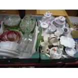 Tulowics Tea Ware, German coffee service, glassware etc:- One Tray