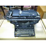 Underwood U.S.A Black Typewriter.