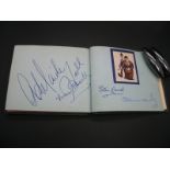 Autograph Book, a mid XX Century album to contain Laurel and Hardy Eddie Calvert, Billy Cotton,