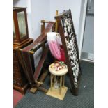 Various Wooden Knitting Wool, yarn frames, accessories.
