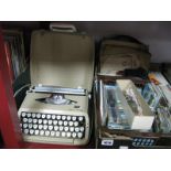 A Quantity of Mid To Late XX Century Postcards, XXI Century themes also noted, 1960's typewriter,