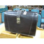 Gents Brown Leather Briefcase.