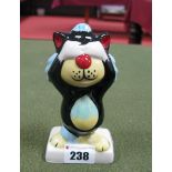 Lorna Bailey, See No Evil the Cat, 13.5cm tall.