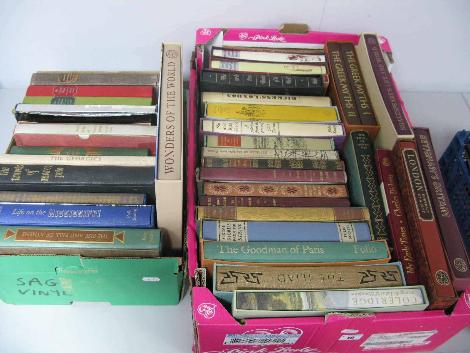The Folio Society - Over forty books, historical reference and general interest, almost all in