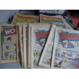 A Quantity of The Beezer, Whoopee, Buster Comics 1970 - 1980's.
