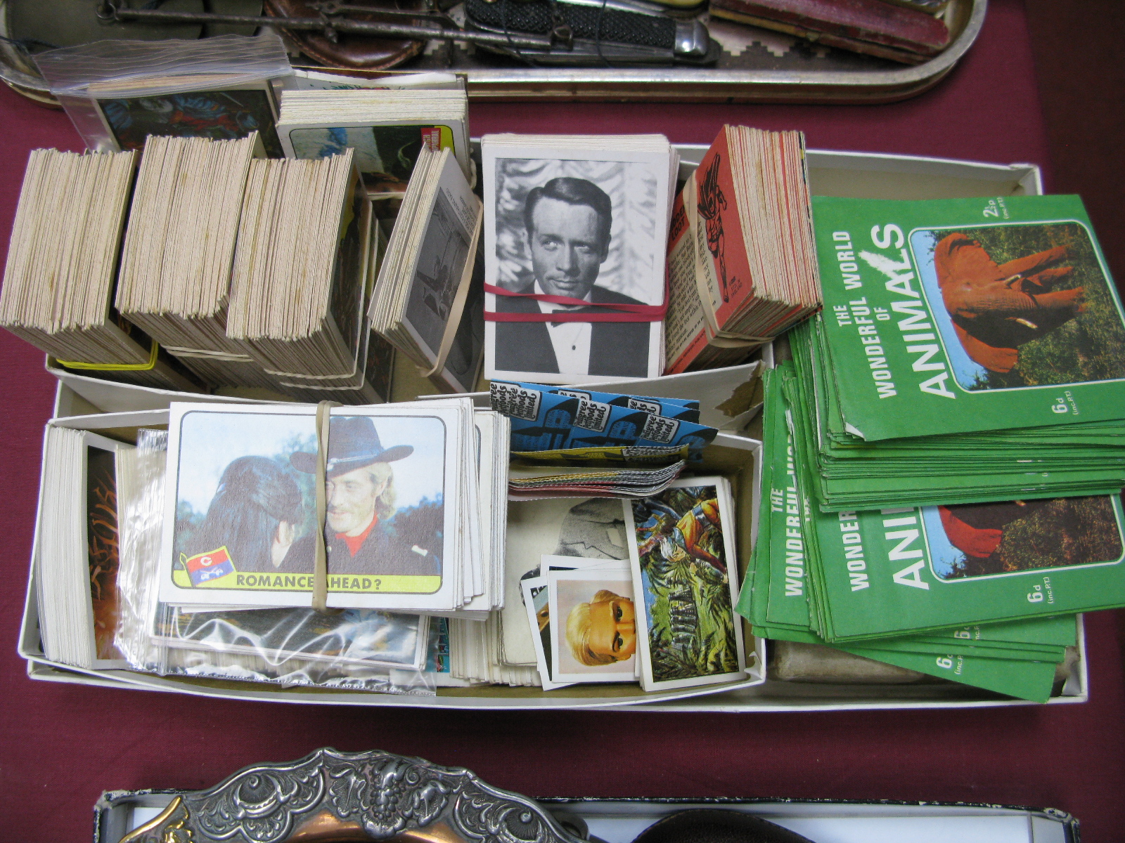 A Quantity of 1960's AB+C, Primrose Confectionary, Cadet sweet trade cards (mostly part sets) Battle