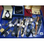 Assorted Ladies and Gent's Wristwatches, including Montine, Sekonda, Rotary, Avia, Accurist etc:-