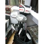 Wilson Golf Clubs, tailor made R11 Driver, with adjustable loft head in bag.