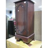 A Mahogany Effect Bedside Cupboard.