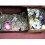 Quantity of Glassware and Ceramics - Two Boxes